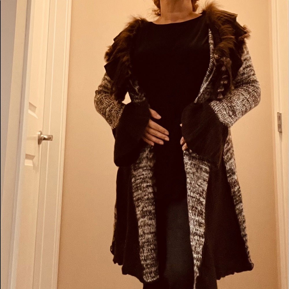 Chunky sweater long Sz L